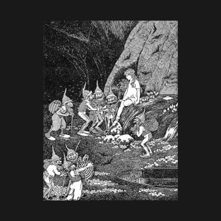 Elves and a Fairy - Ida Rentoul Outhwaite T-Shirt