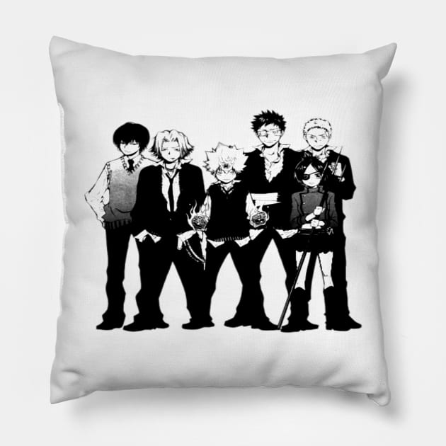 Katekyo Hitman Reborn!  - 10th Generation Vongola Family Pillow by BadassManga