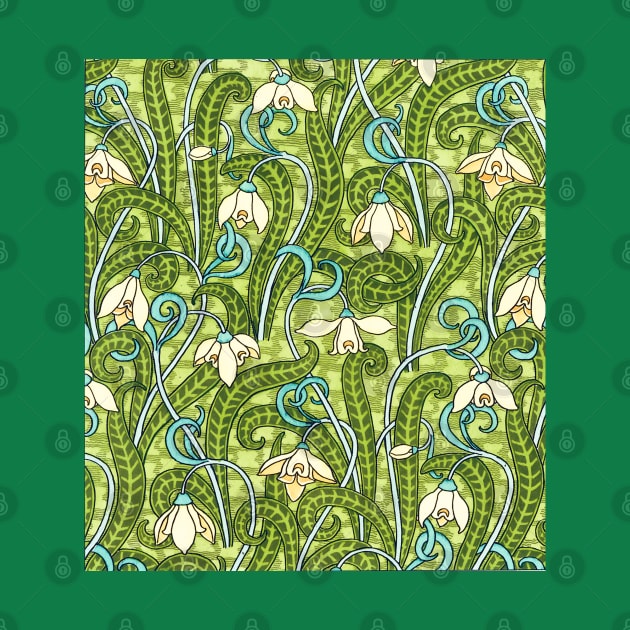 Snowdrop by Eugene Grasset by This and That Designs