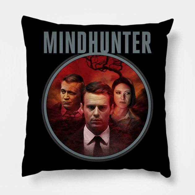 Mindhunter v2 Pillow by Trazzo