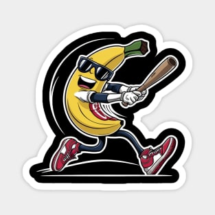 Dominican Republic Baseball Platano Power Flag Magnet