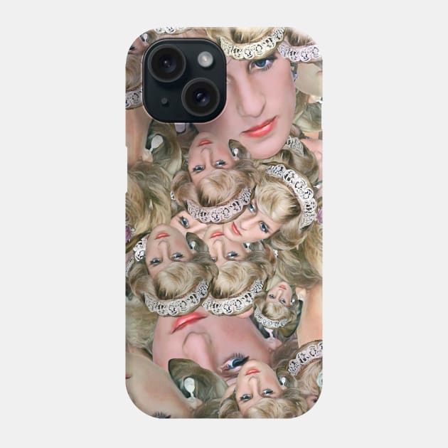 Sad Princess Diana Phone Case by DankFutura