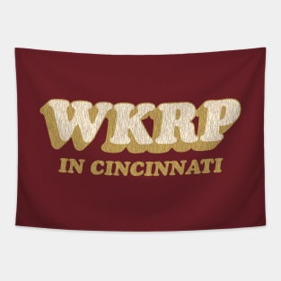 WKRP in Cincinnati Vintage Bronze Tapestry