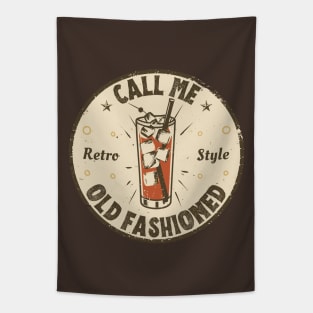 Call Me Old Fashioned, Retro, Coctail. Tapestry
