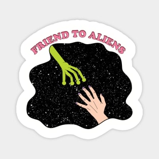 Friend to Aliens Magnet