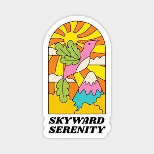 Skyward Serenity Magnet