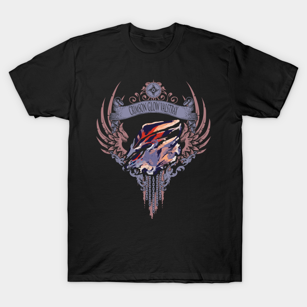 CRIMSON GLOW VALSTRAX - LIMITED EDITION - Monster Hunter Rise - T-Shirt