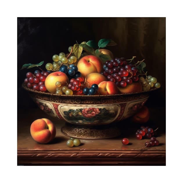 Fruit Bowl in Oil by hamptonstyle