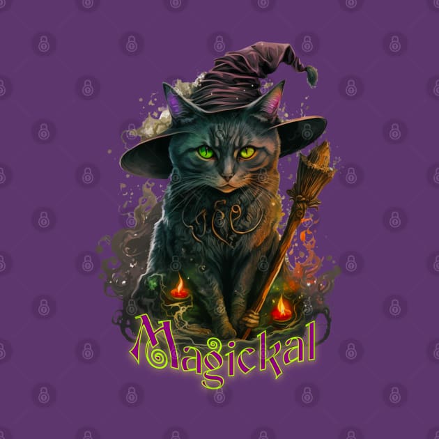 Forest Witch Cat by The Sherwood Forester