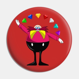 Dr Robotnik Retro Pin