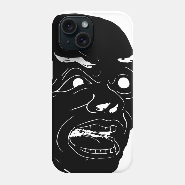 Masque Grotesque Phone Case by olemanner