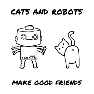 Cats and Robots T-Shirt