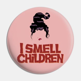 Smell Children Mary Halloween Pin