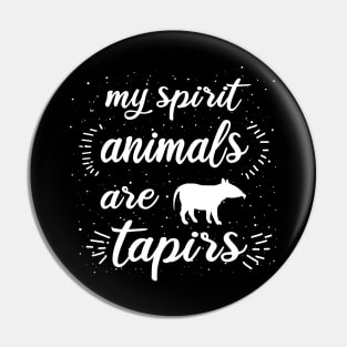 Tapir Horoskop Spirit animal Sternzeichen Fan Pin