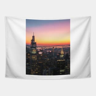 NYC Sunrise Empire State Tapestry