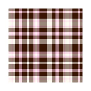 Neapolitan Ice Cream Tartan Plaid T-Shirt