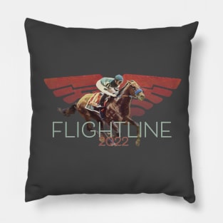 Famous Racehorse - Flightline 2022 Pillow