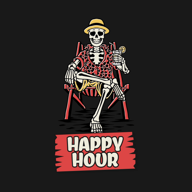 Drinking Skeleton , Happy hour by Istanbul