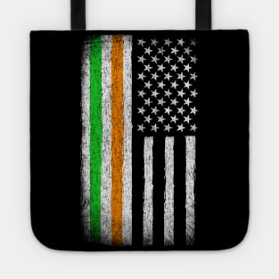 Irish American Heritage Pride Flag Vintage Tote