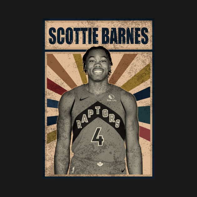 Toronto Raptors Scottie Barnes by RobinaultCoils