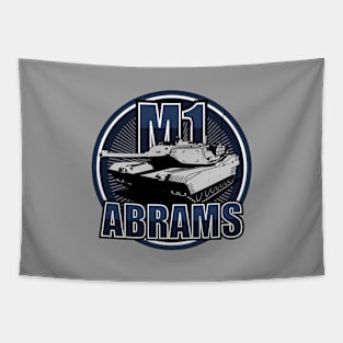 M1 Abrams (Front & Back logo) Tapestry