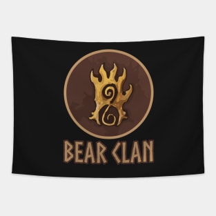 Blood Rage Bear Clan Board Game Graphic - Tabletop Gaming Tapestry