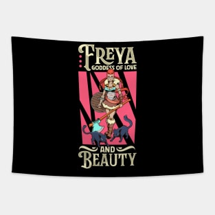 Viking love goddess Freya Tapestry