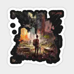 The Last of Us Pedro Pascal Joel inspired design Magnet