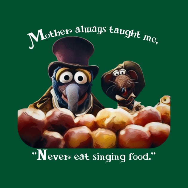 Never Eat Singing Food - Muppet Christmas Carol by TeamZissou