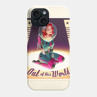 She's just out of this world Phone Case