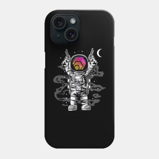 Astronaut HEX Coin To The Moon Crypto Token Cryptocurrency Wallet Birthday Gift For Men Women Kids Phone Case