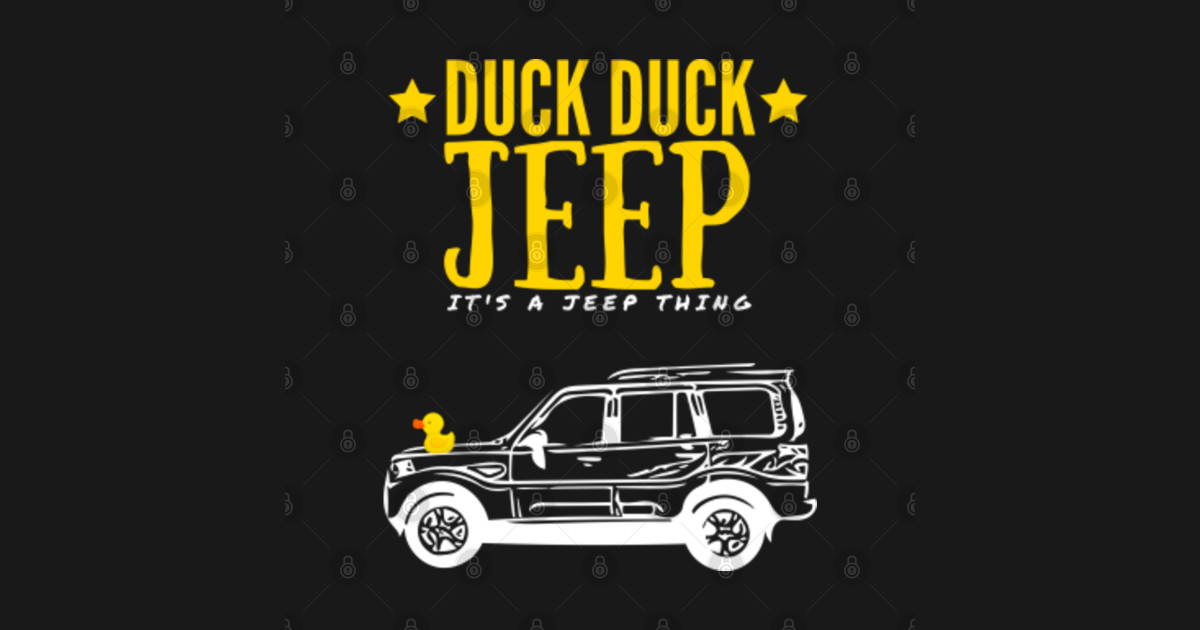 Duck Duck Jeep Template Free