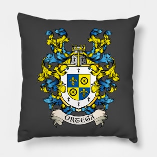 Ortega Coat of Arms Pillow