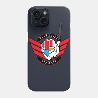 Vermillion Squad helmet patch Phone Case