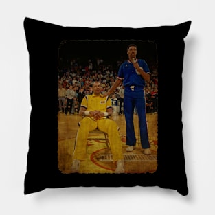 Kareem Abdul Jabbar and Julius Erving Pillow