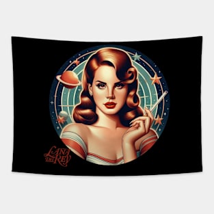 Lana Del Rey - High As The Moon Tapestry