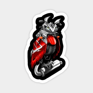 Honda CBR F4i Owl Magnet