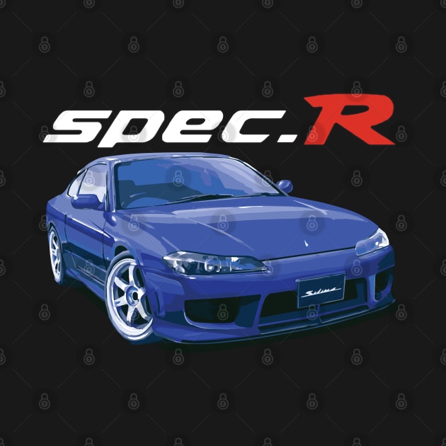 s15 spec r aero tv3 brilliant blue te37 by cowtown_cowboy