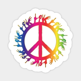 Peace Sign Magnet