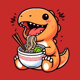 Dino Love Ramen T-Shirt