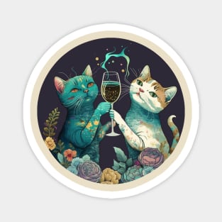 Kitchy Wine Magnet