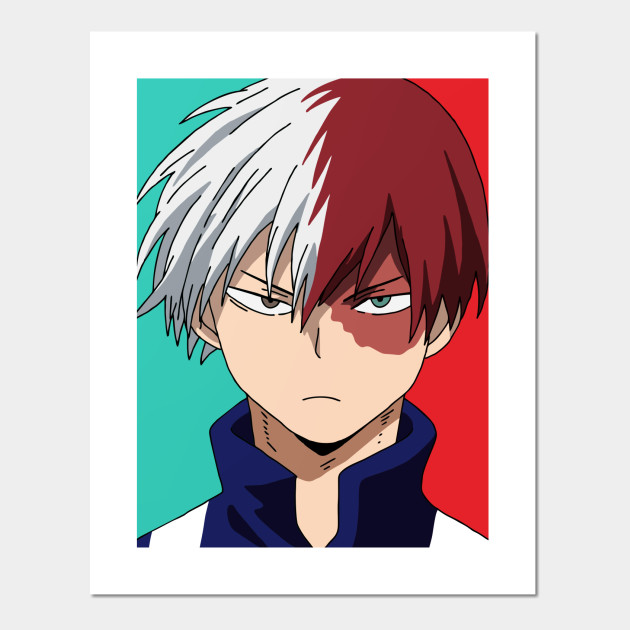 shoto todoroki todoroki shouto posters and art prints teepublic