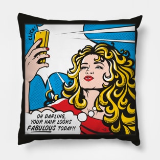 Fabulous hair darling Pillow