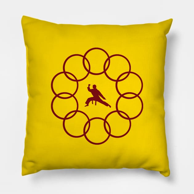 Shang Chi - Master of Kung Fu Fighter Pillow by Hammykk