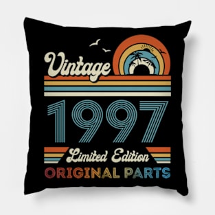 Vintage 1997 27th Birthday Gift For Men Women From Son Daughter Pillow