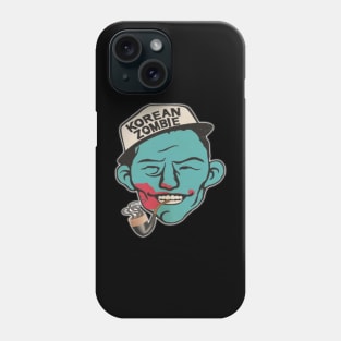 Korean Zombie Head Smoking Phone Case