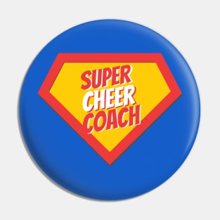 Cheer Coach Gifts | Super Cheer Coach Pin