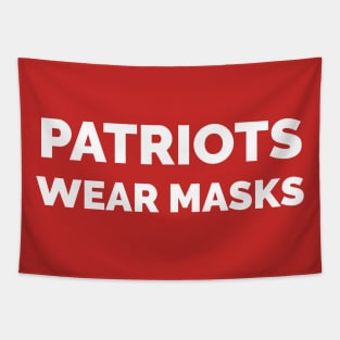 PATRIOTS WEAR MASKS Tapestry