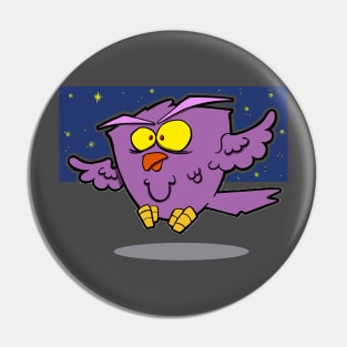 Night Owl Pin