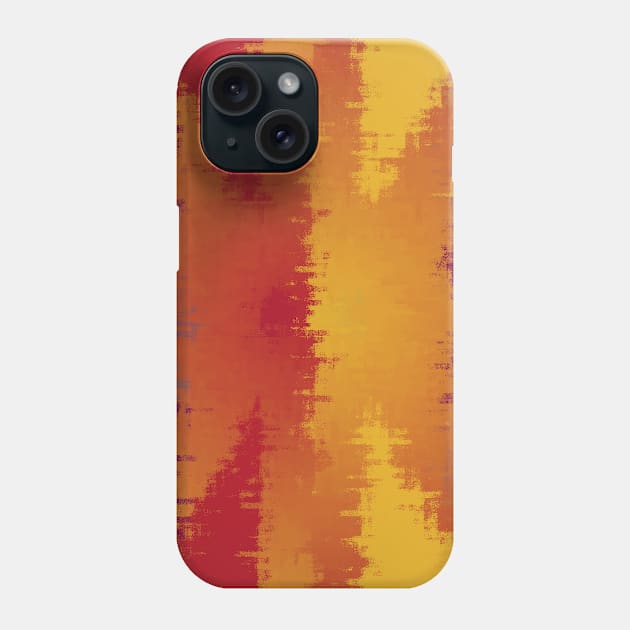 Blurred Abstract Of Chakra Coloured Stripes Phone Case by Peaceful Space AS